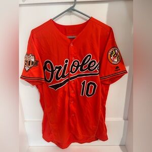 Adam Jones Baltimore Orioles jersey Majestic Orange